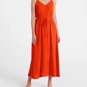 Gilli Vibrant Orange Maxi Dress